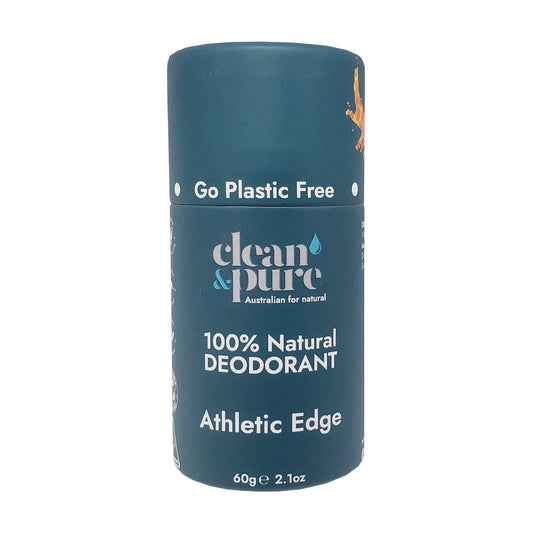 ATHLETIC EDGE NATURAL DEODORANT GO PLASTIC FREE