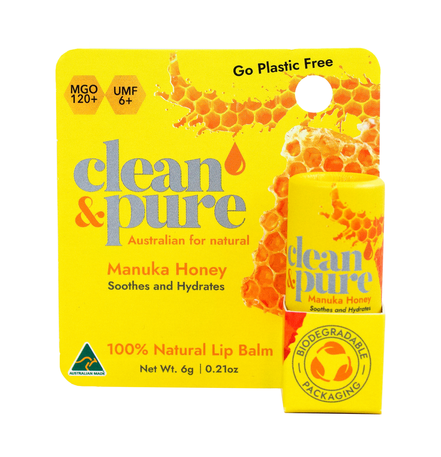 MANUKA HONEY LIP BALM GO PLASTIC FREE