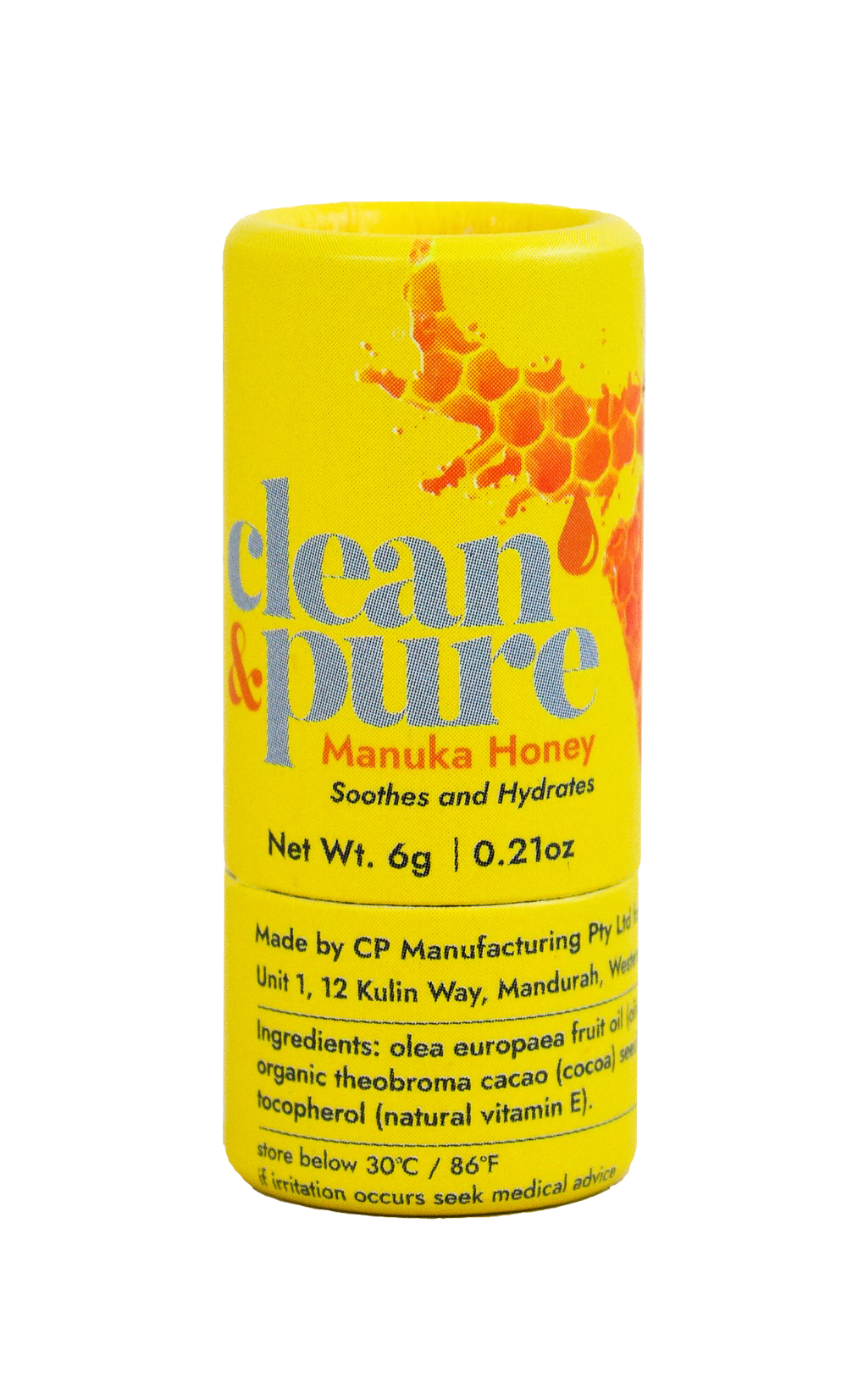 MANUKA HONEY LIP BALM GO PLASTIC FREE