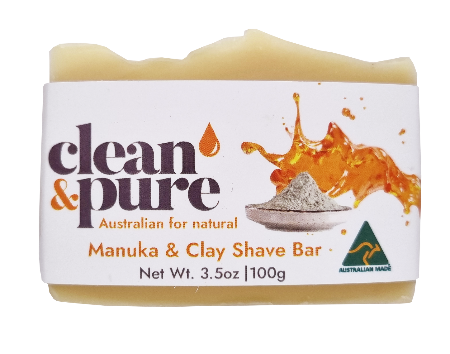MANUKA & CLAY SHAVE BAR Available End of August