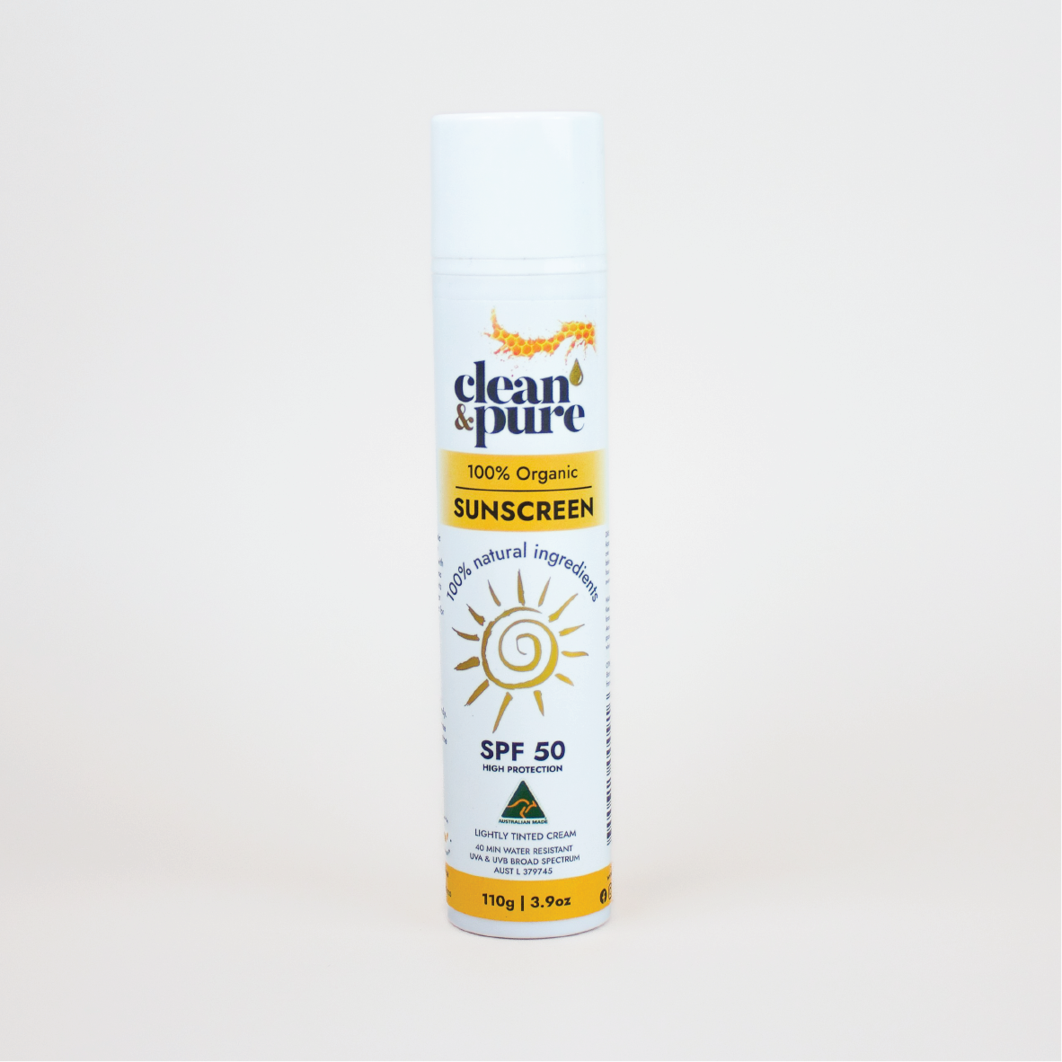 SUNSCREEN ORGANIC VEGAN SPF 50