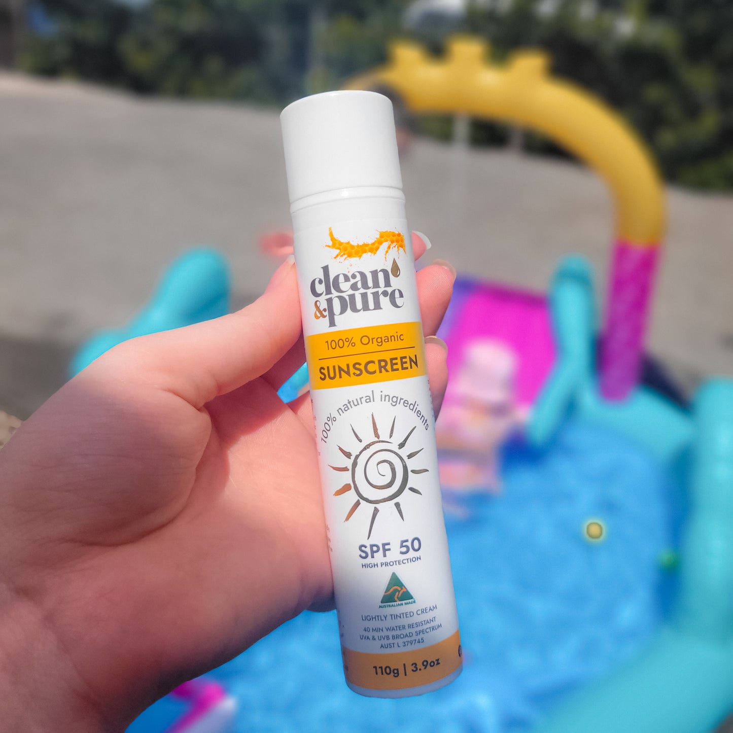 SUNSCREEN ORGANIC VEGAN SPF 50