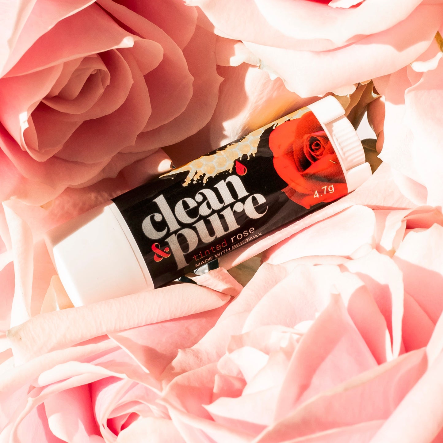 TINTED ROSE LIP BALM BEE MINE 4 PACK