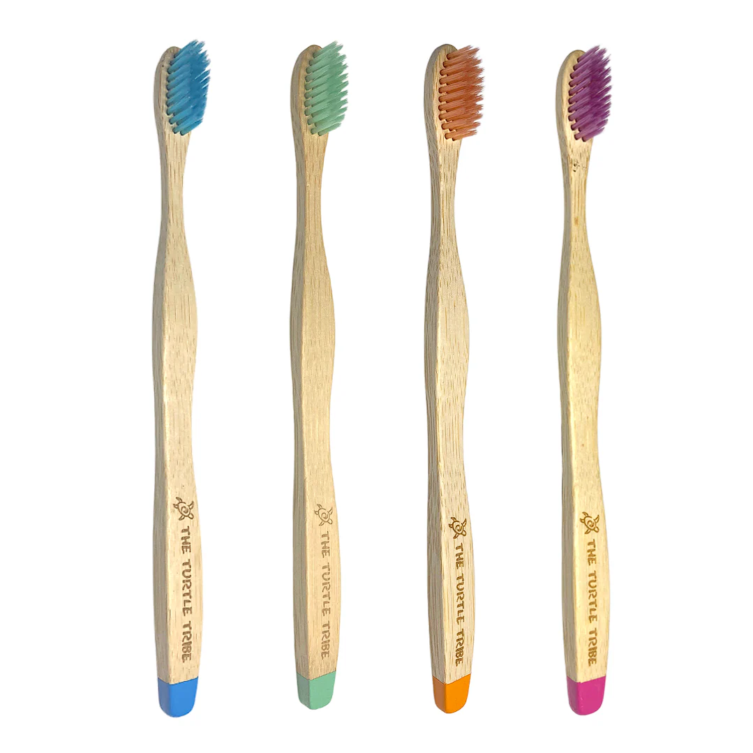 Turtle Tribe Premium Bamboo Toothbrush