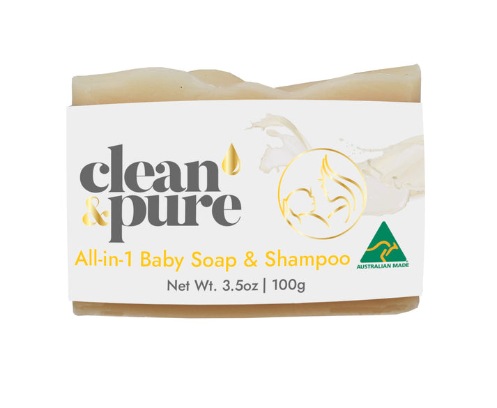 ALL IN ONE BABY SOAP & SHAMPOO Clean & Pure