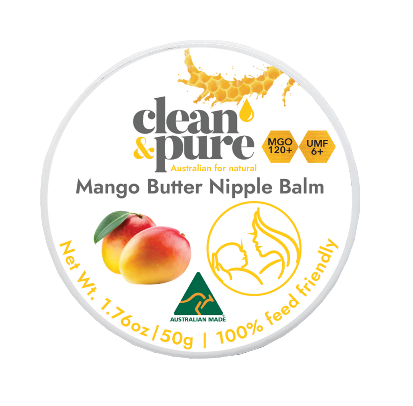 MANGO BUTTER NIPPLE BALM