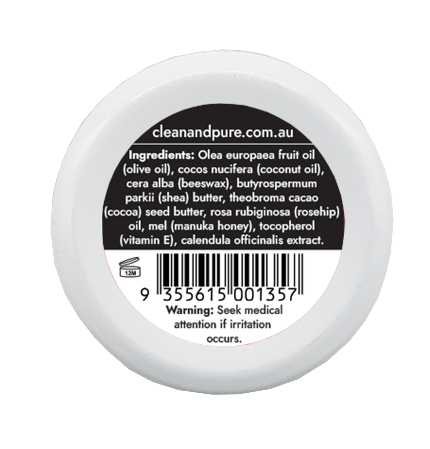 NATTY TATTY MANUKA & ROSE NATURAL TATTOO BALM