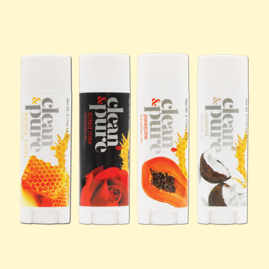 LIP BALM BEES KNEES 4 PACK
