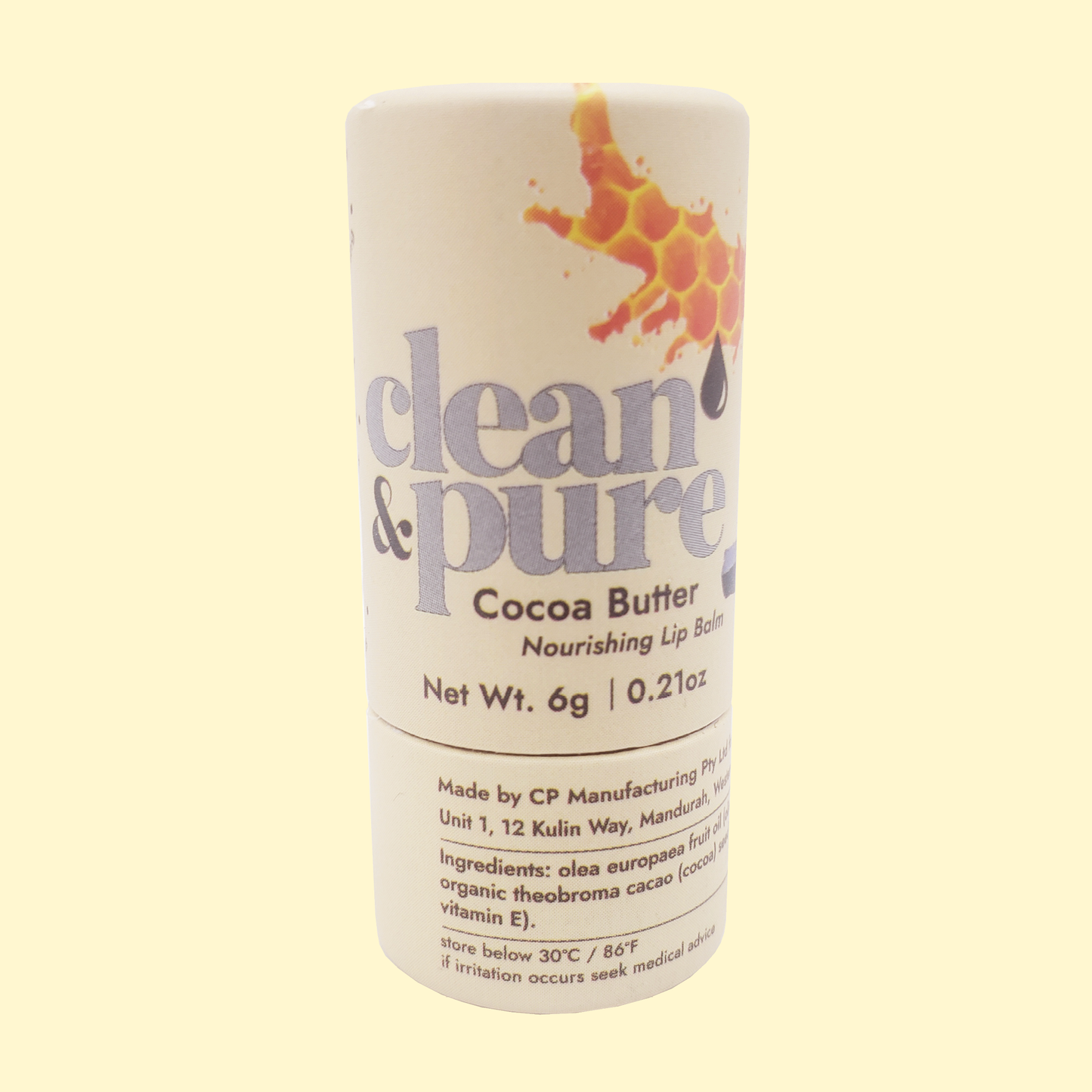 COCOA BUTTER LIP BALM GO PLASTIC FREE