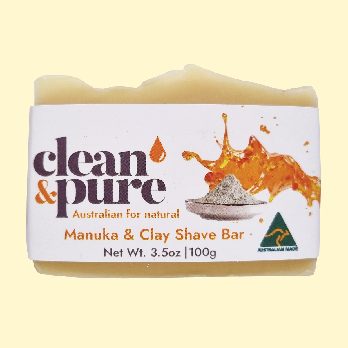 MANUKA & CLAY SHAVE BAR
