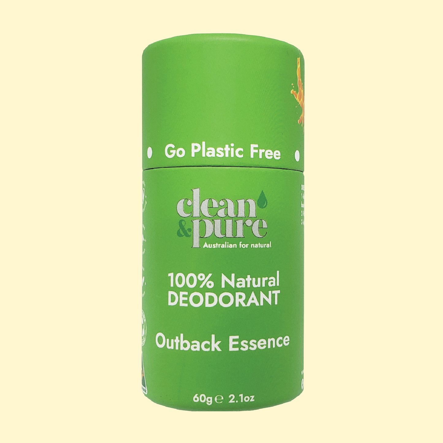 OUTBACK ESSENCE NATURAL DEODORANT GO PLASTIC FREE