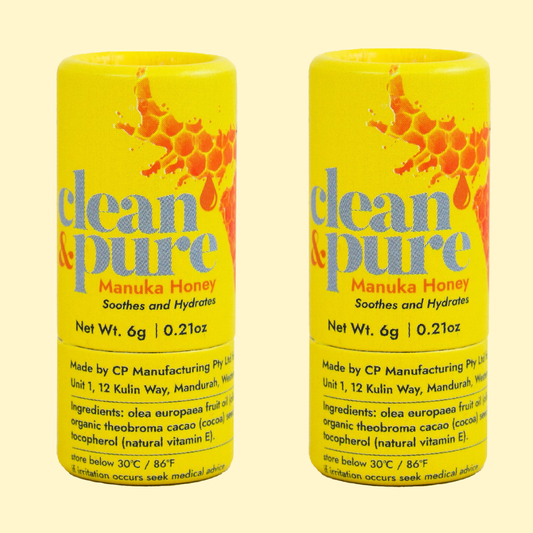 MANUKA HONEY LIP BALM 2 PACK GO PLASTIC FREE