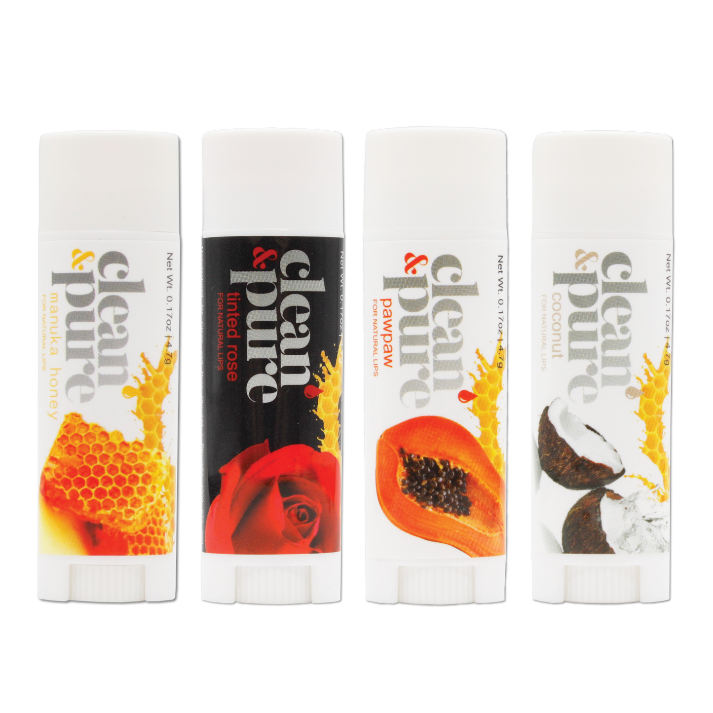 LIP BALM BEES KNEES 4 PACK