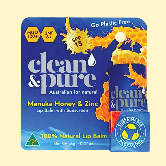 MANUKA HONEY LIP BALM SPF15 GO PLASTIC FREE