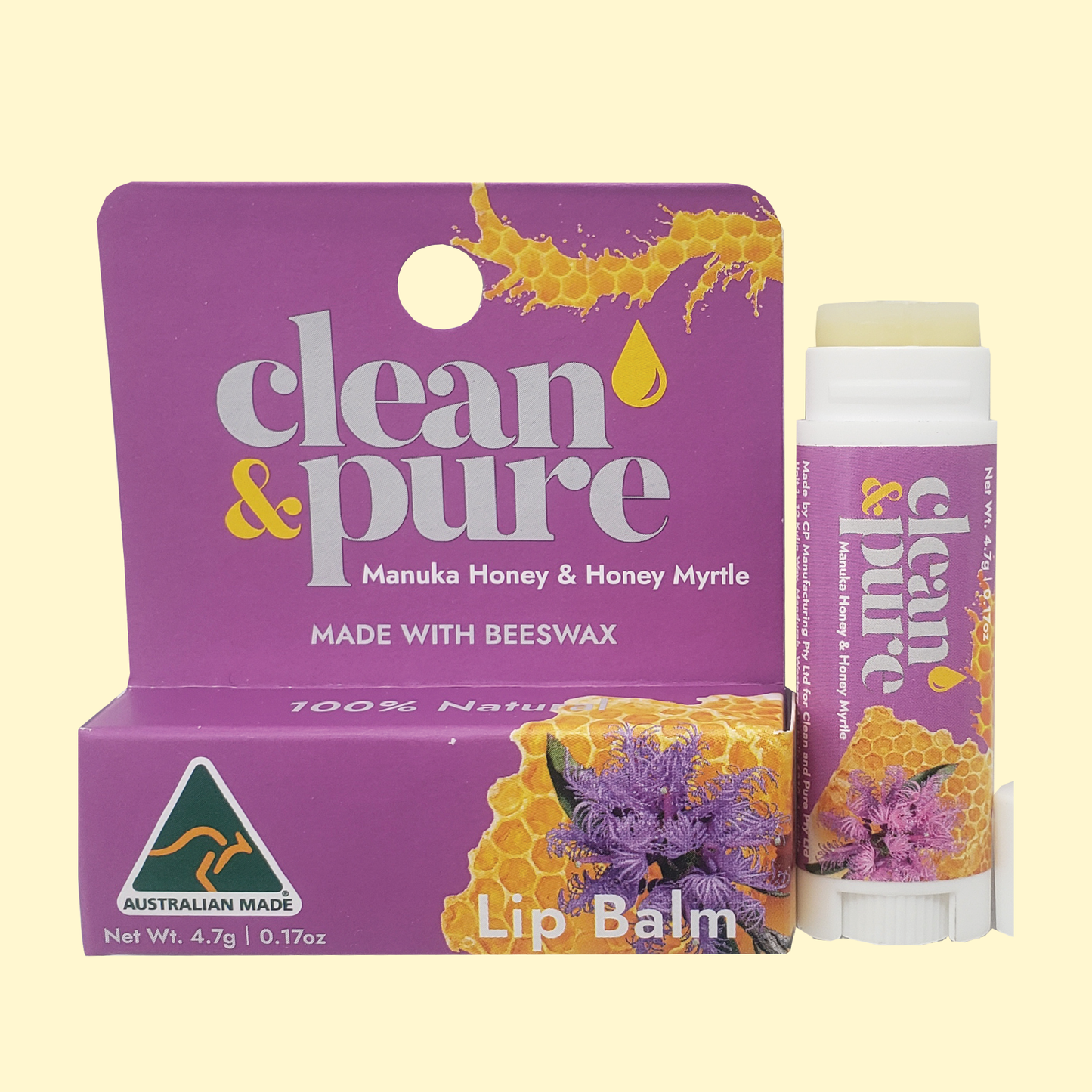 MANUKA HONEY & HONEY MYRTLE LIP BALM