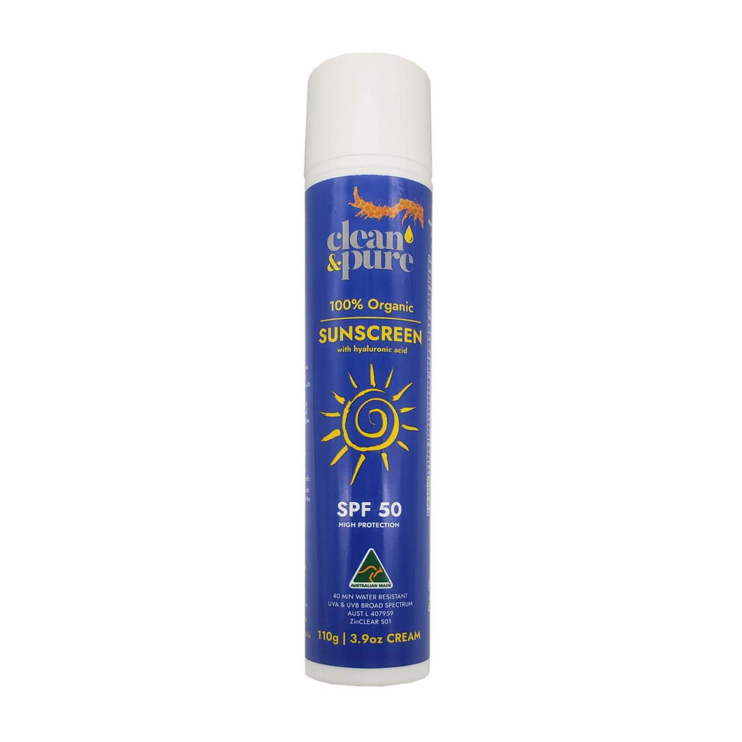 SUNSCREEN ORGANIC VEGAN SPF 50