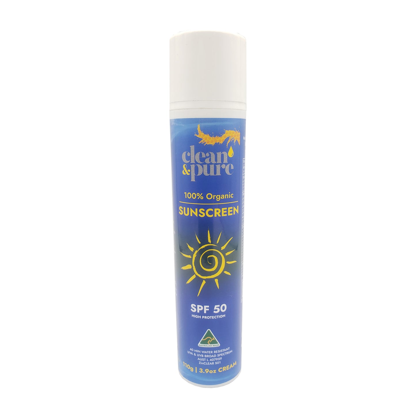 SUNSCREEN ORGANIC VEGAN SPF 50